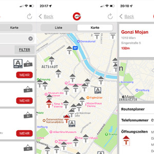 Ausschnitt Trafik APP