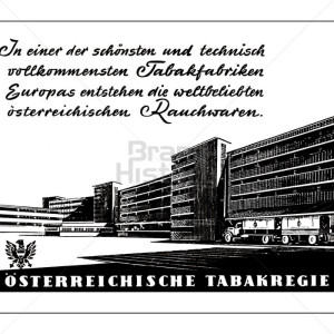 Tabakregie 1955 Austria Tabak