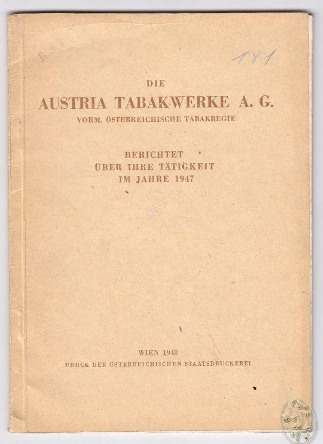 Taetigkeitsbericht 1947 MVG